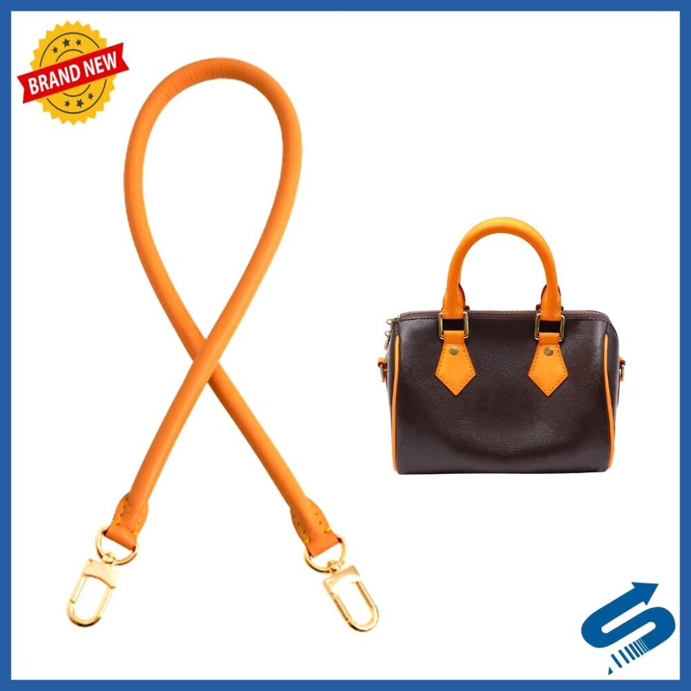 Genuine Vachetta Leather Shoulder Strap Replacement for Speedy Bags 27.5in